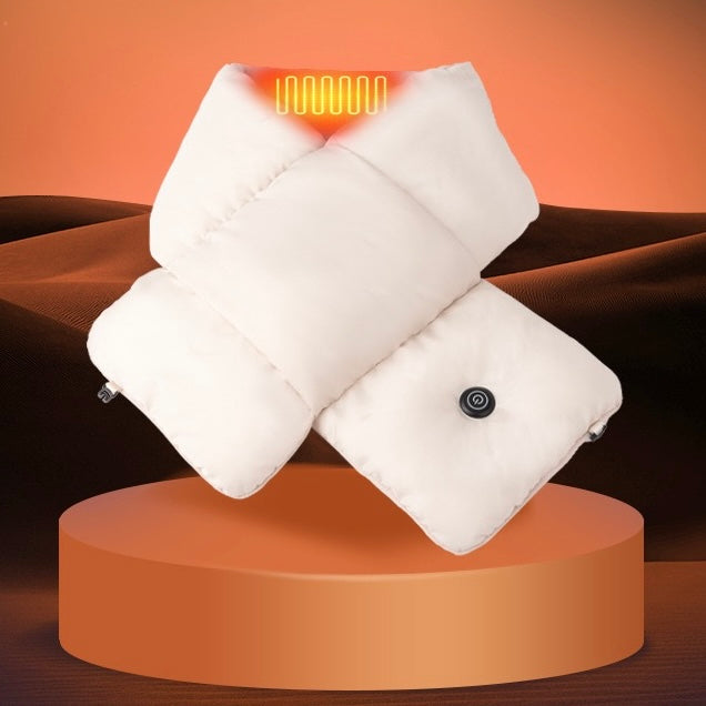 LITEGUEST USB Heated Neck Scarf – Winter Outdoor &amp; Travel Comfort