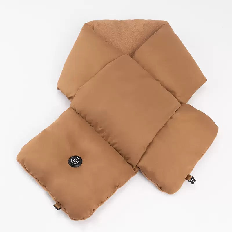 LITEGUEST USB Heated Neck Scarf – Winter Outdoor &amp; Travel Comfort