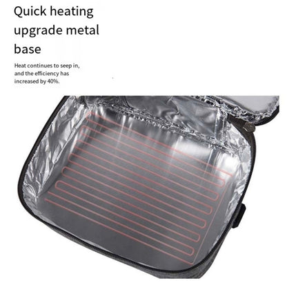LITEGUEST USB Heated Lunch Bag – Portable Waterproof Outdoor Lunch Bag