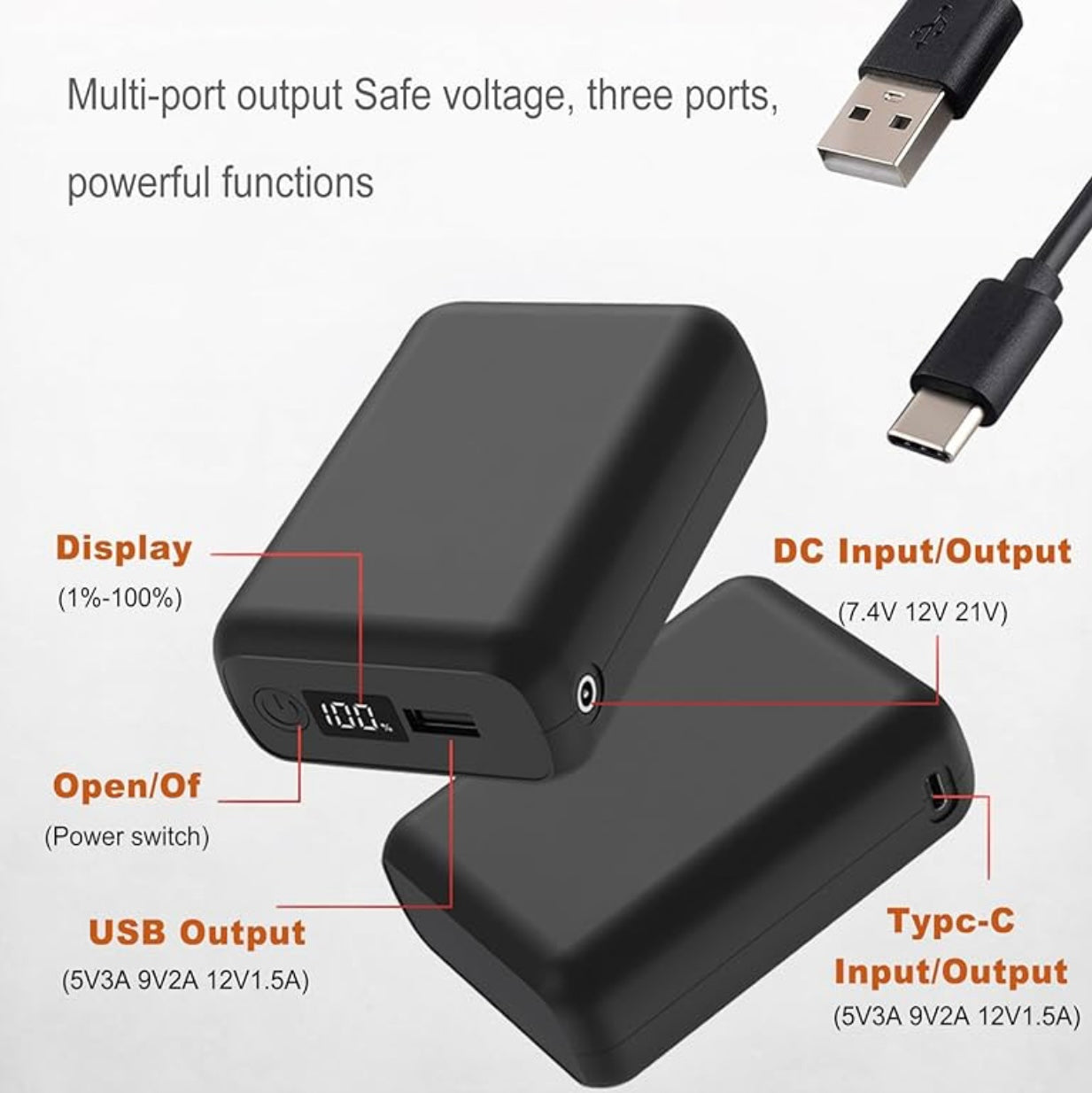 LITEGUEST 20,000 mAh Ultra-Compact Power Bank – Heated &amp; Cooling Ready