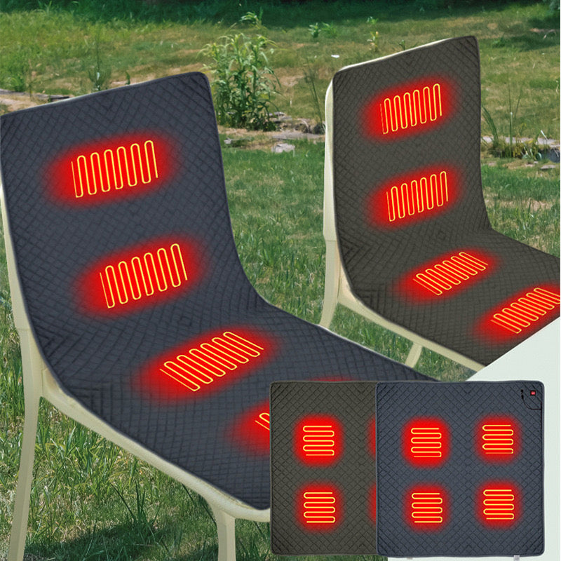 LITEGUEST Heated Seat Cushion Portable &amp; USB - Stay Warm Anywhere