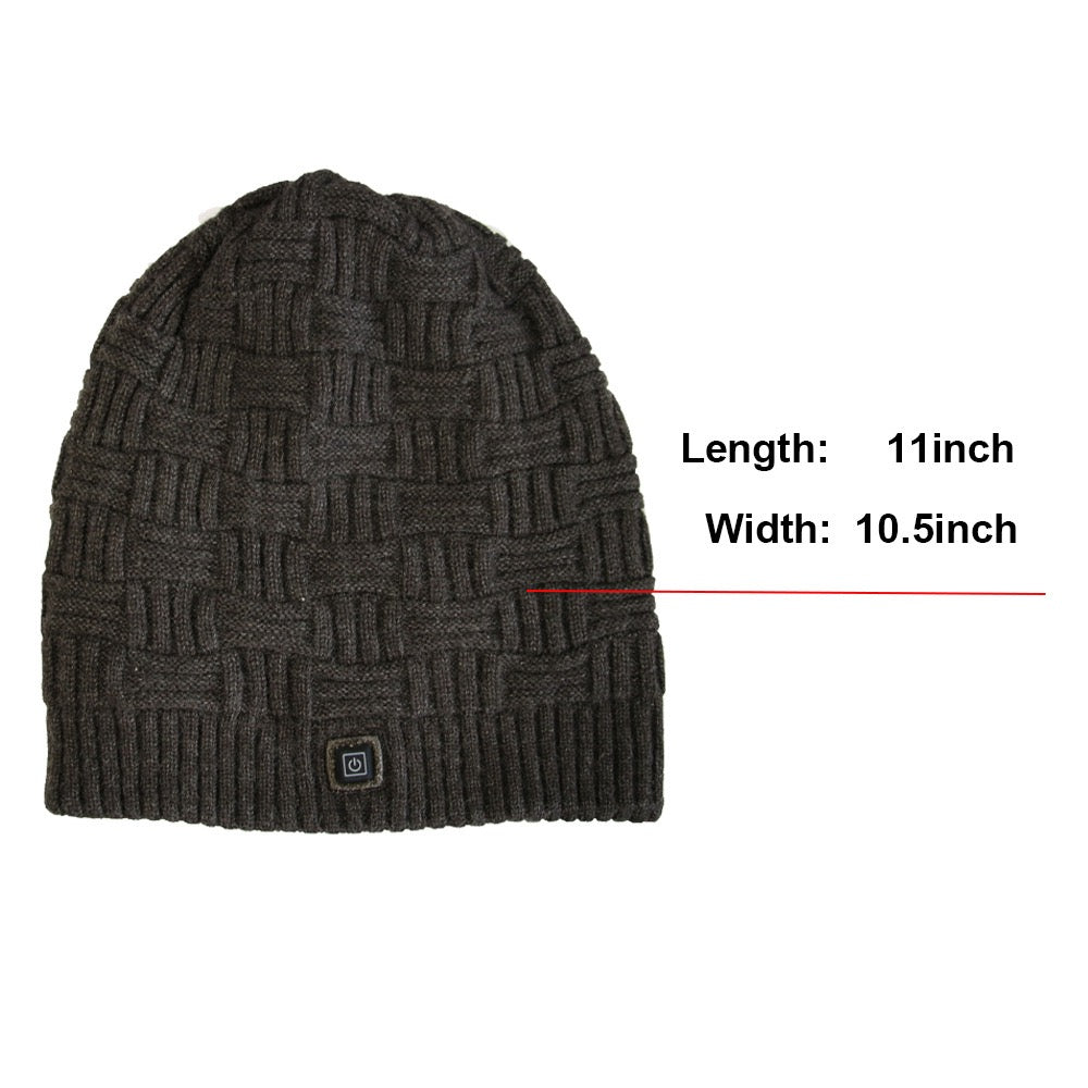 LITEGUEST Heated Thermal Hat – USB-Powered Winter Headgear