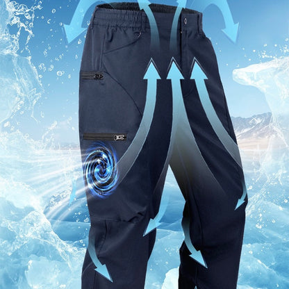 Liteguest Fan Cooling Pants for Hiking, Fishing &amp; Camping