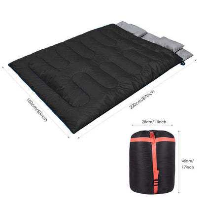 LITEGUEST Heated 2-Person Sleeping Bag | Double Camping Sleeping Bag