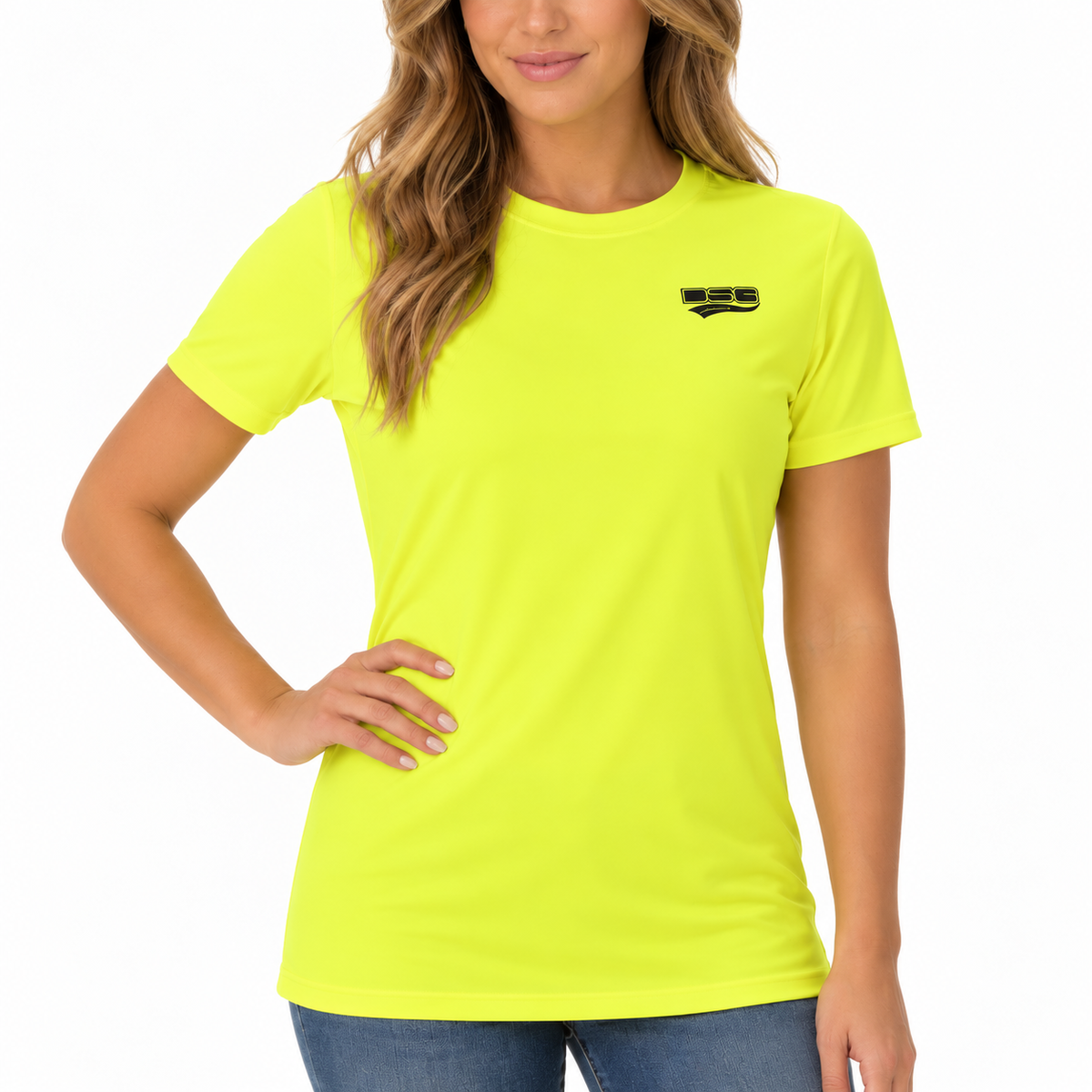 Hi Vis Logo Tee