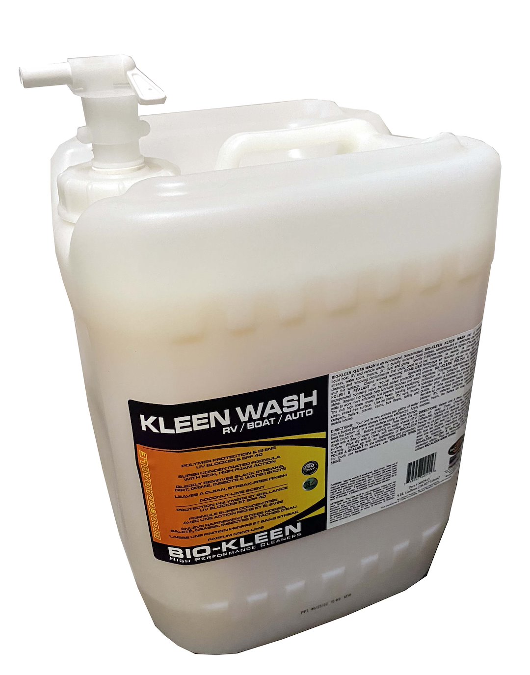 KLEEN WASH 5 GALLON