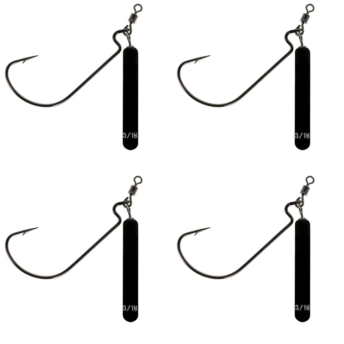Reaction Tackle Tungsten Jika Rigs- 4PK