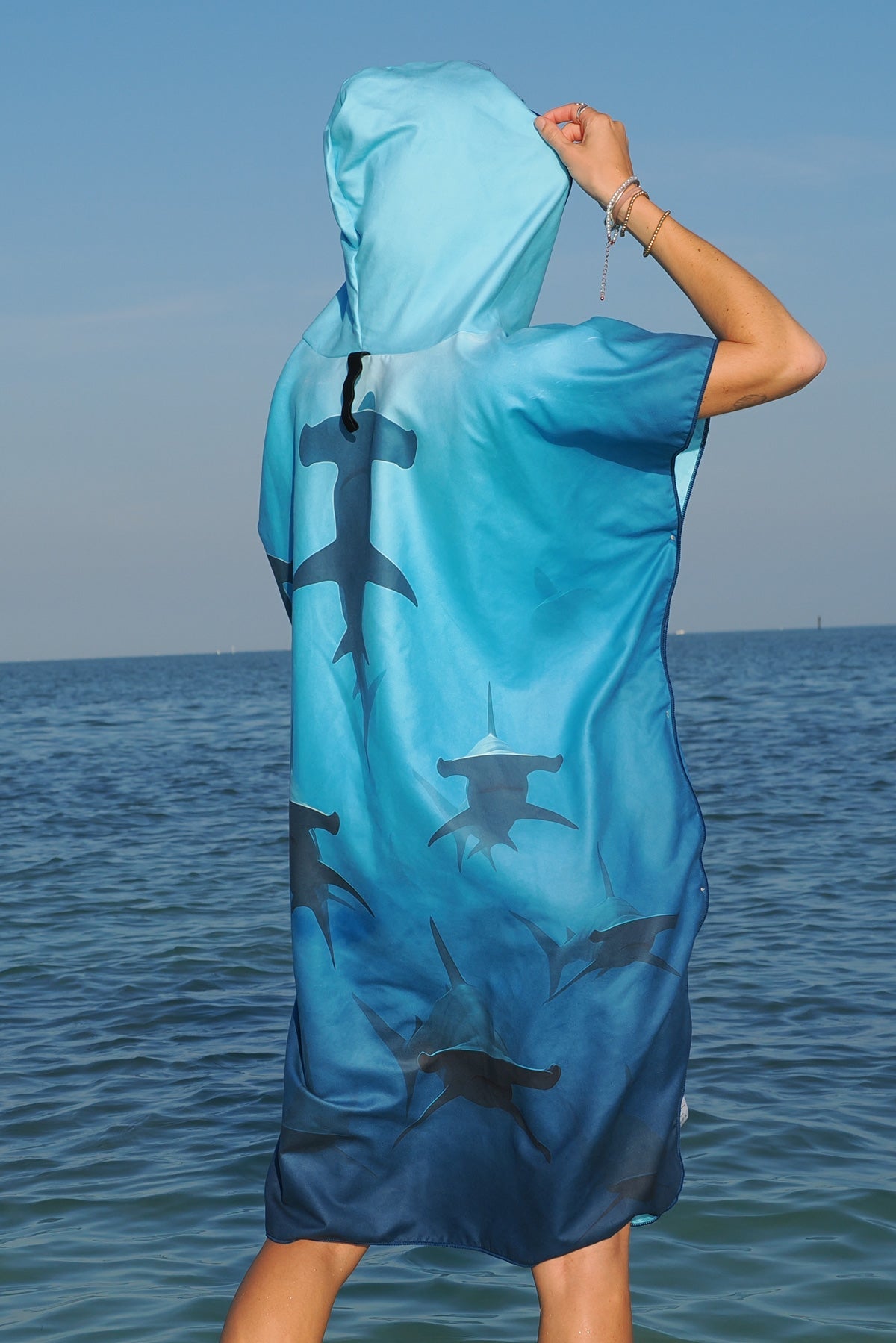 Kahu Mano Nui Towel Poncho (Regular)