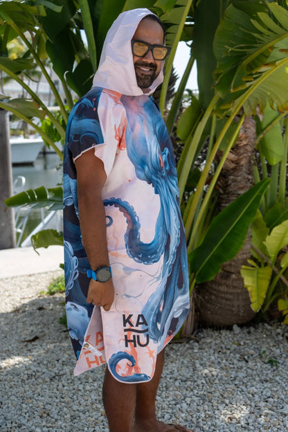 Kahu Manu Towel Poncho (Regular)