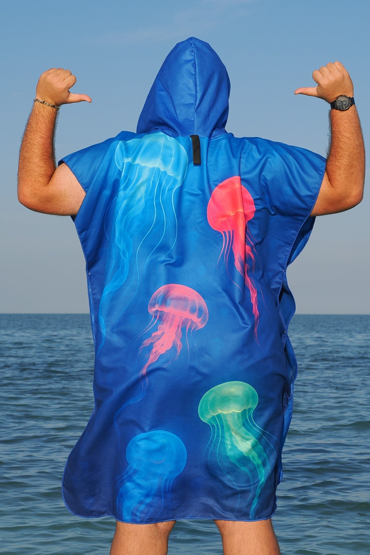 Pololia - Jelly Fish Towel Poncho (Max)