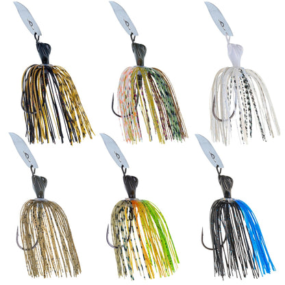 Reaction Tackle Lead Breaker Jigs- 3-Pack; Durable Fishing Jigs for Freshwater &amp; Saltwater