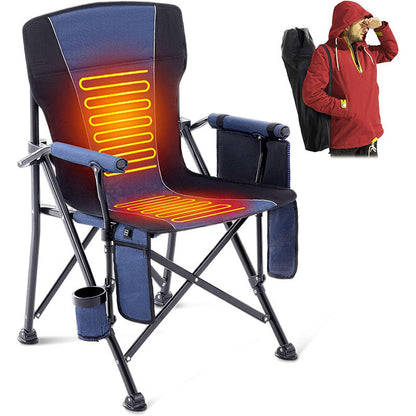 LITEGUEST Heated Camping Chair | USB Heated Folding Chair