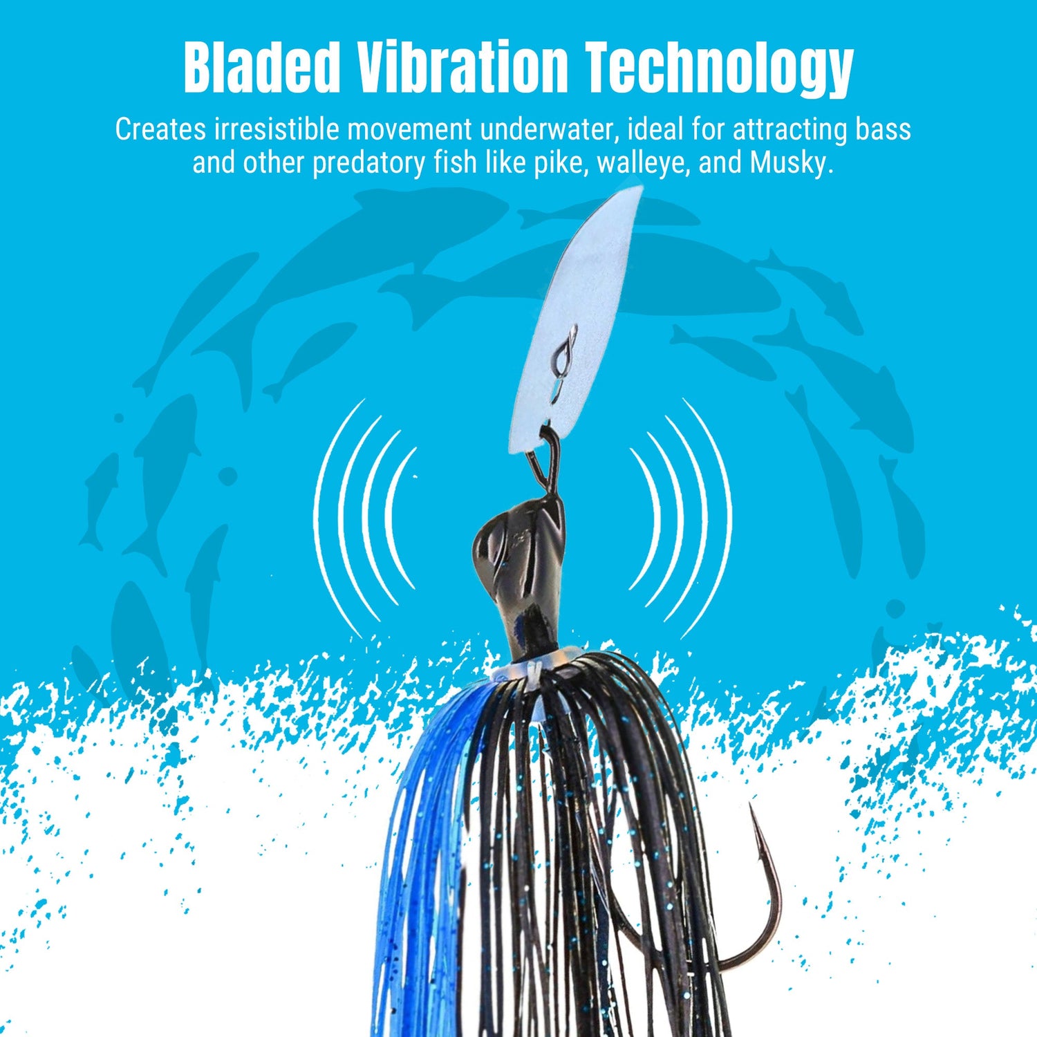 Reaction Tackle Lead Breaker Jigs- 3-Pack; Durable Fishing Jigs for Freshwater &amp; Saltwater