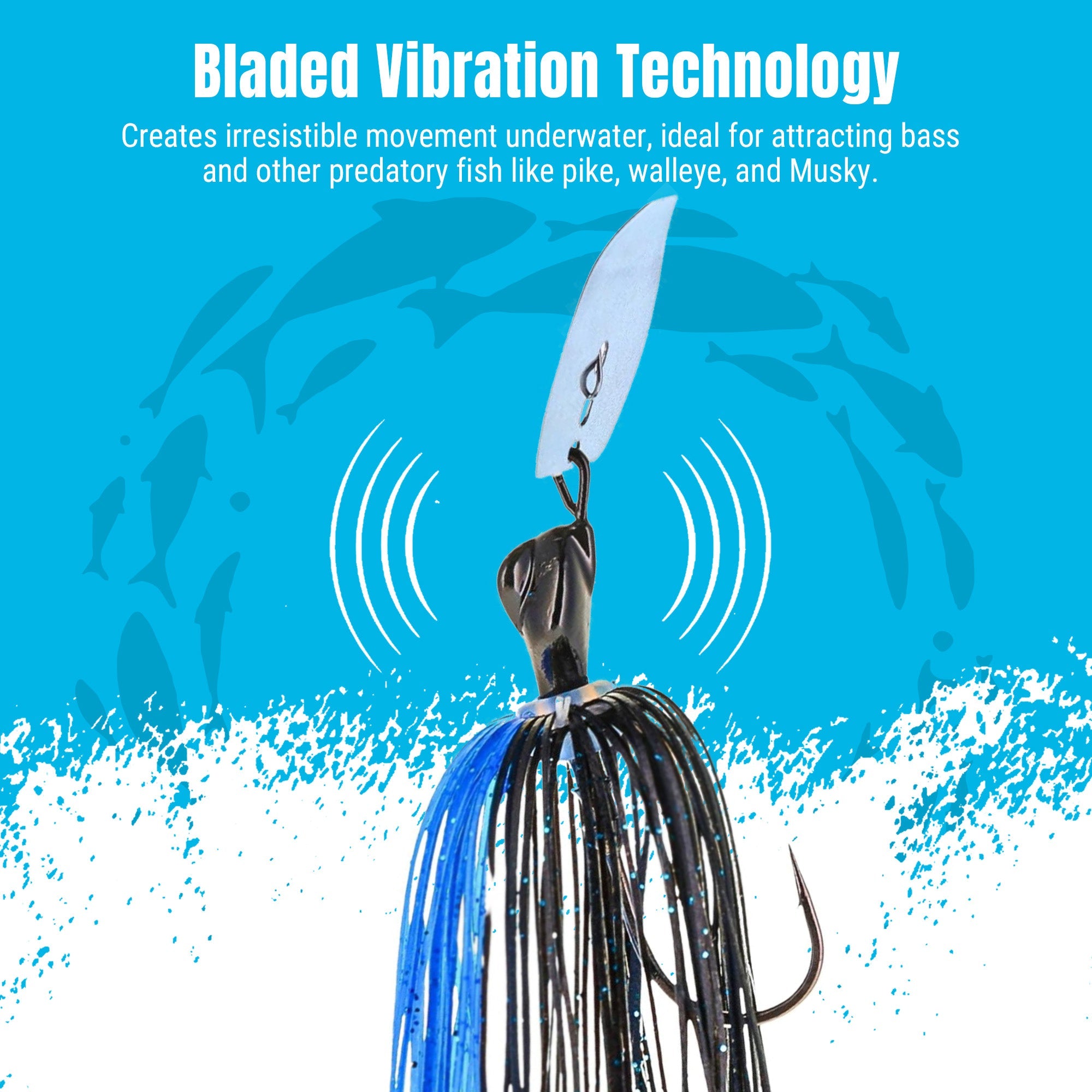 Reaction Tackle Lead Breaker Jigs- 3-Pack; Durable Fishing Jigs for Freshwater &amp; Saltwater