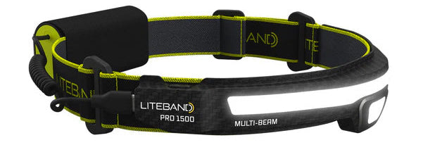 PRO 1500 Lumen LED Multi-Beam Rechargeable Headlamp