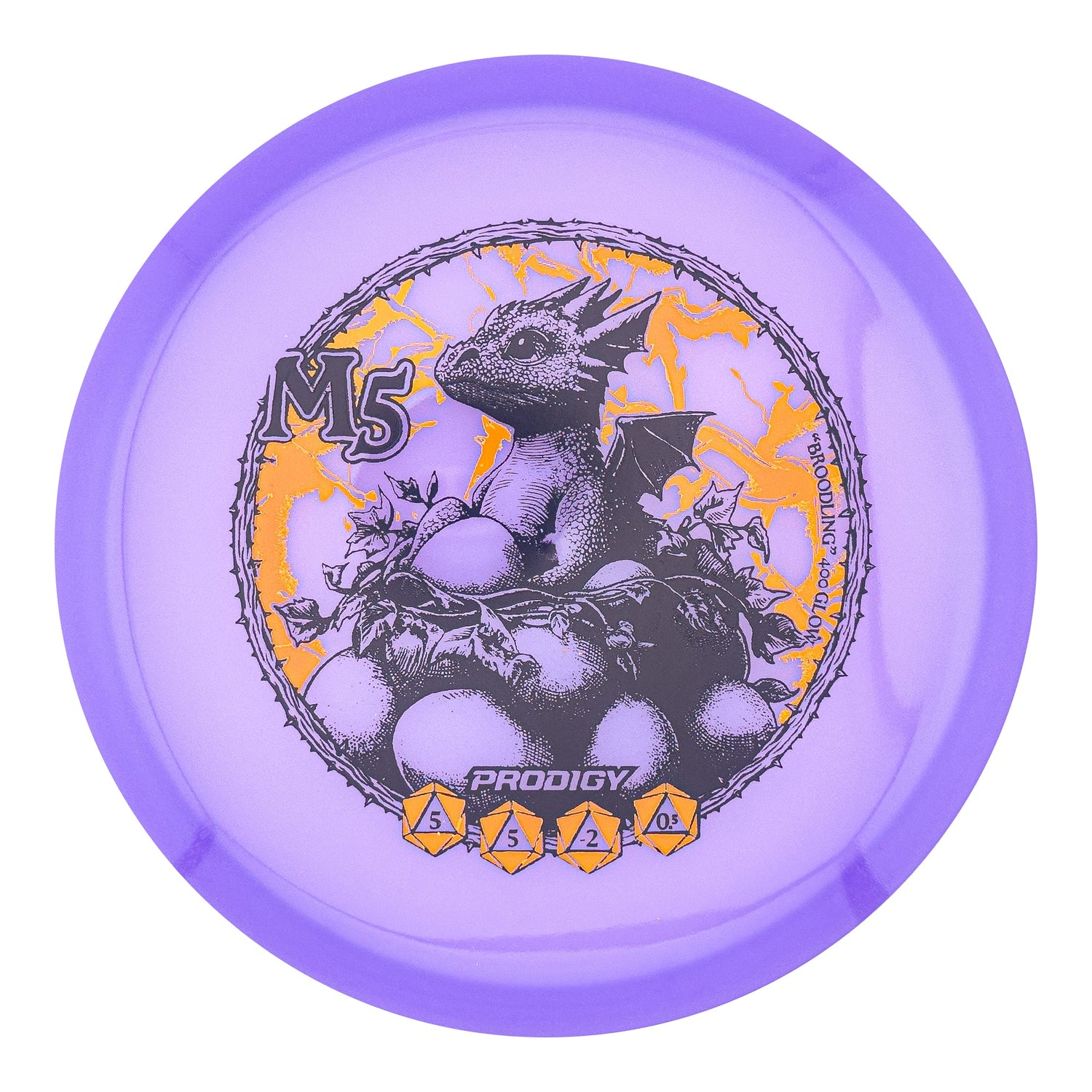 Prodigy M5 400 Glow Plastic - Broodling Stamp