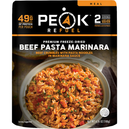 Beef Pasta Marinara