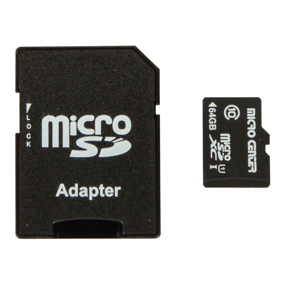 Micro Center 64GB Class 10 Micro SD Card