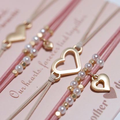 Mother / Daughter - Hair Tie Bracelets
