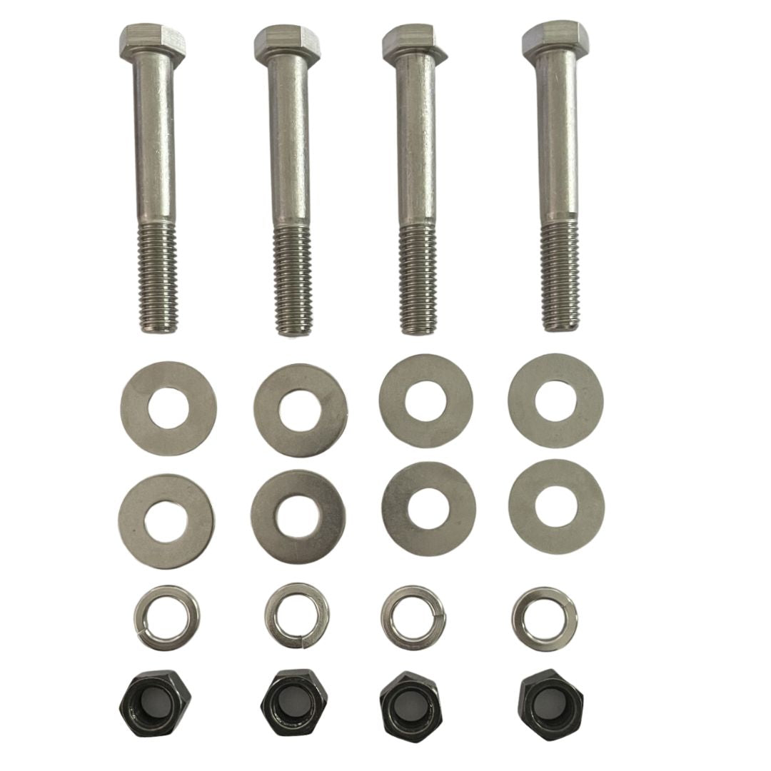 Jack Plate Stainless Mounting Hardware (for Manual and Electric Jack Plates)