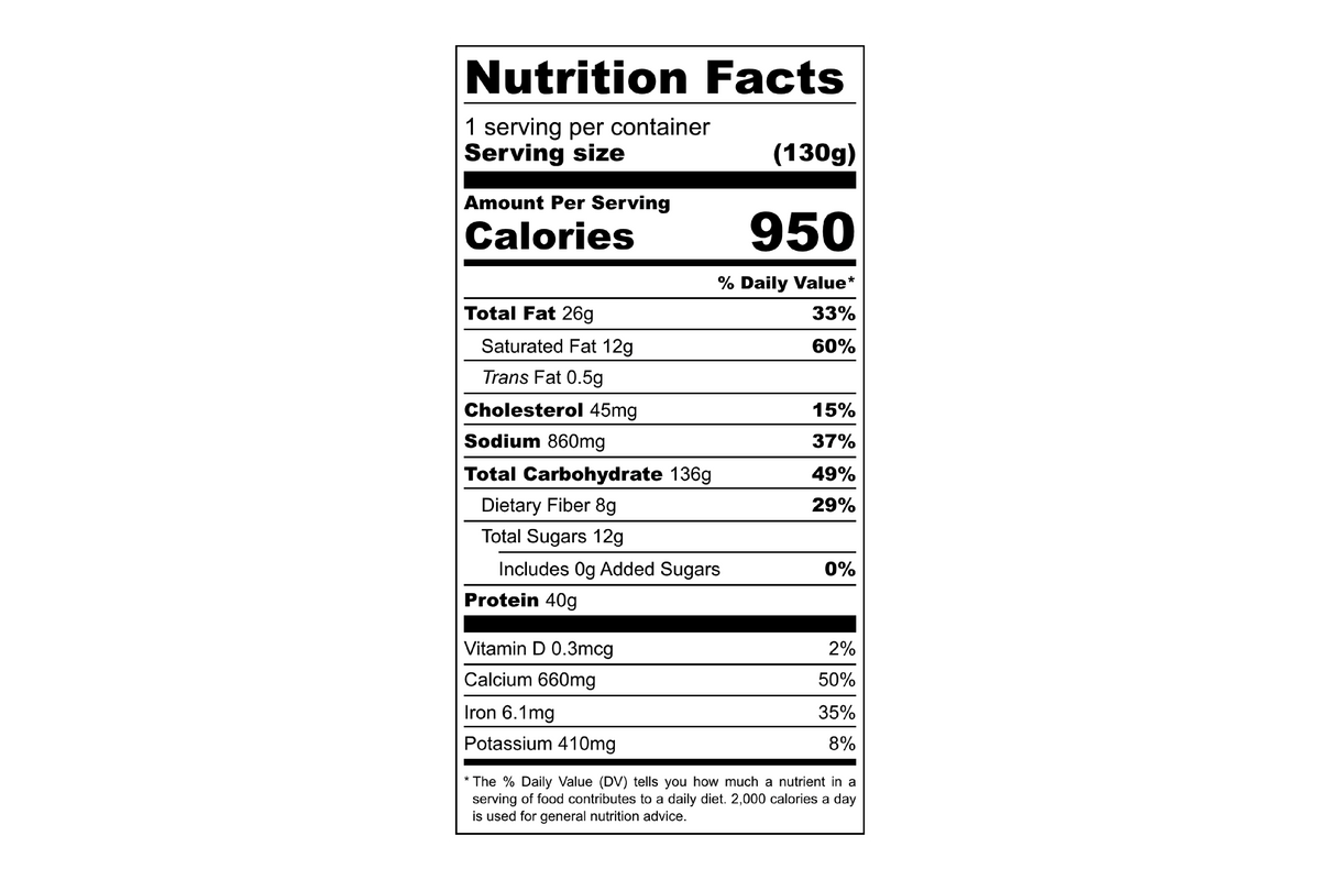 Chicken Pasta Primavera Meal