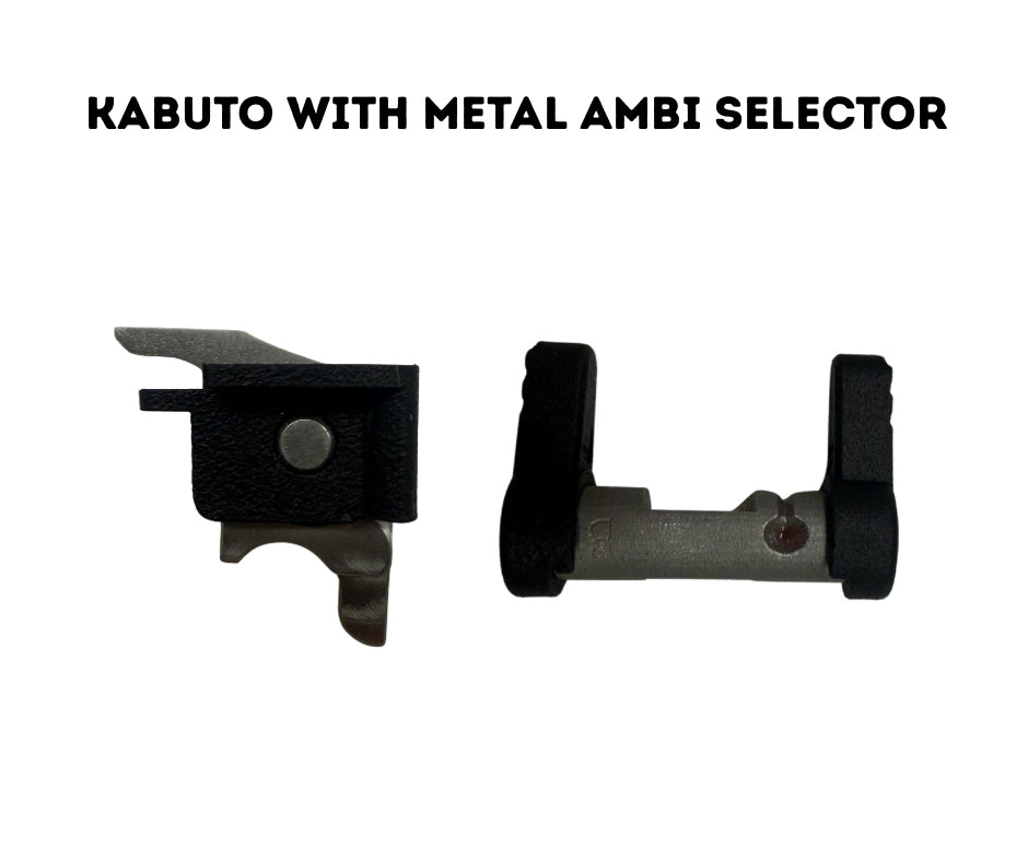 Kabuto FRT – Metal Ambi Selector | AR-15 &amp; PCC | USA Made | In Stock