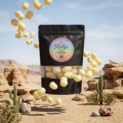 Golden Butter Puffs Freeze-Dried Popcorn Taffy