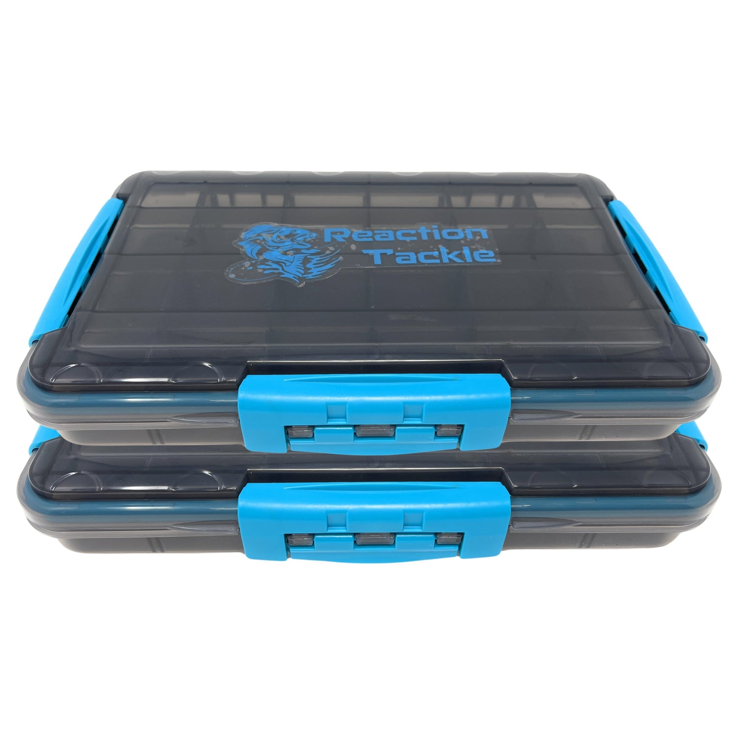 Reaction Tackle Premium Tackle Tray- High Performance and Water Resistant with 3 Resilient Clips