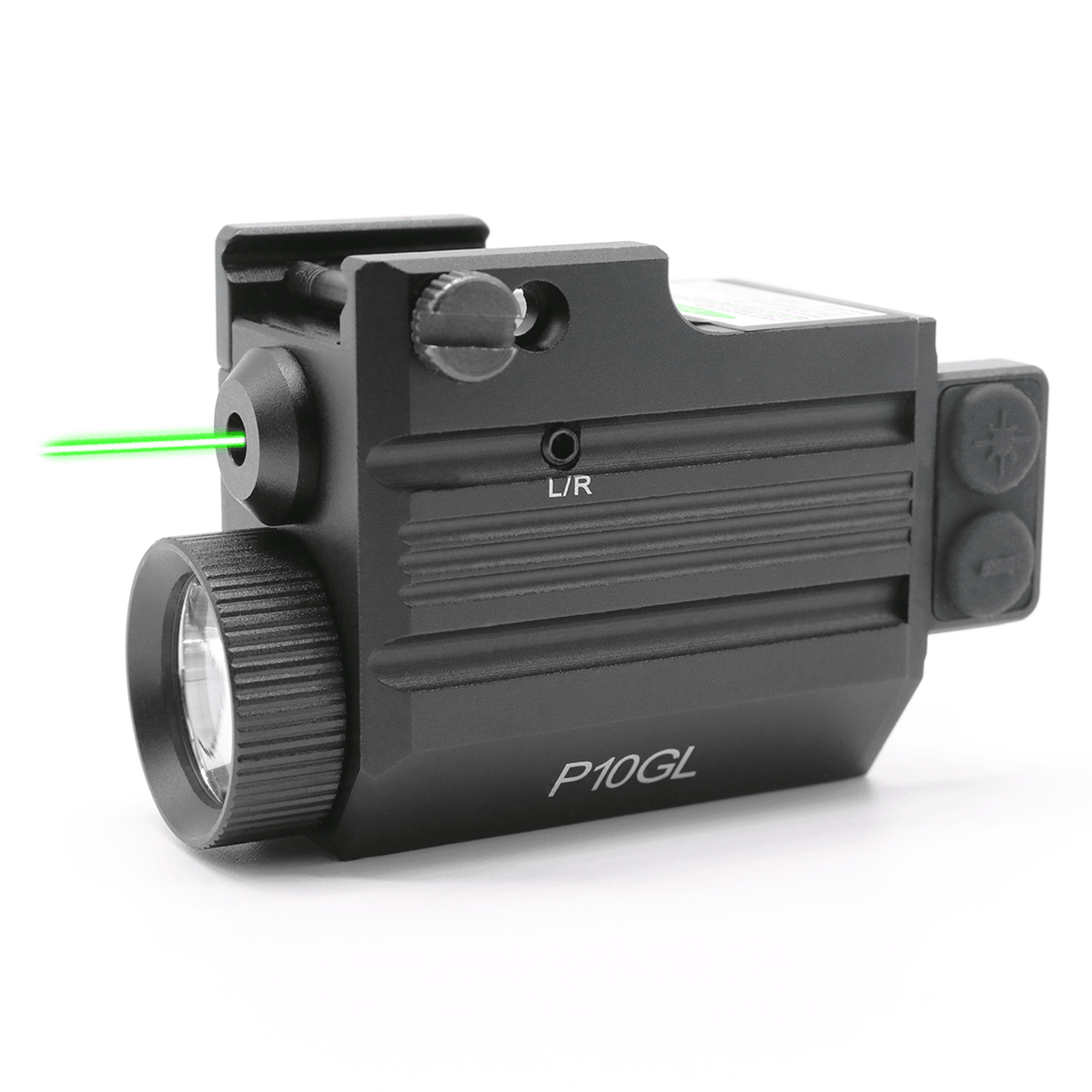 Pistol Light with Green Laser P10GL