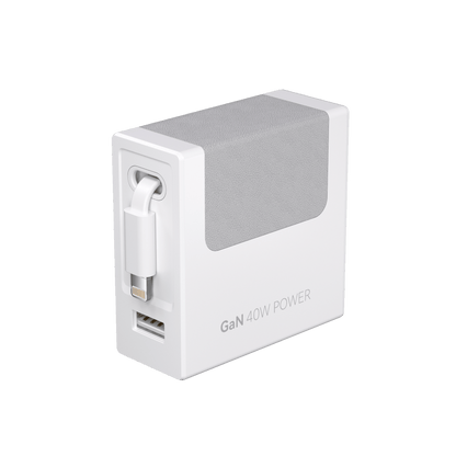Gitryin Retractable 40W Charger for 3C Devices