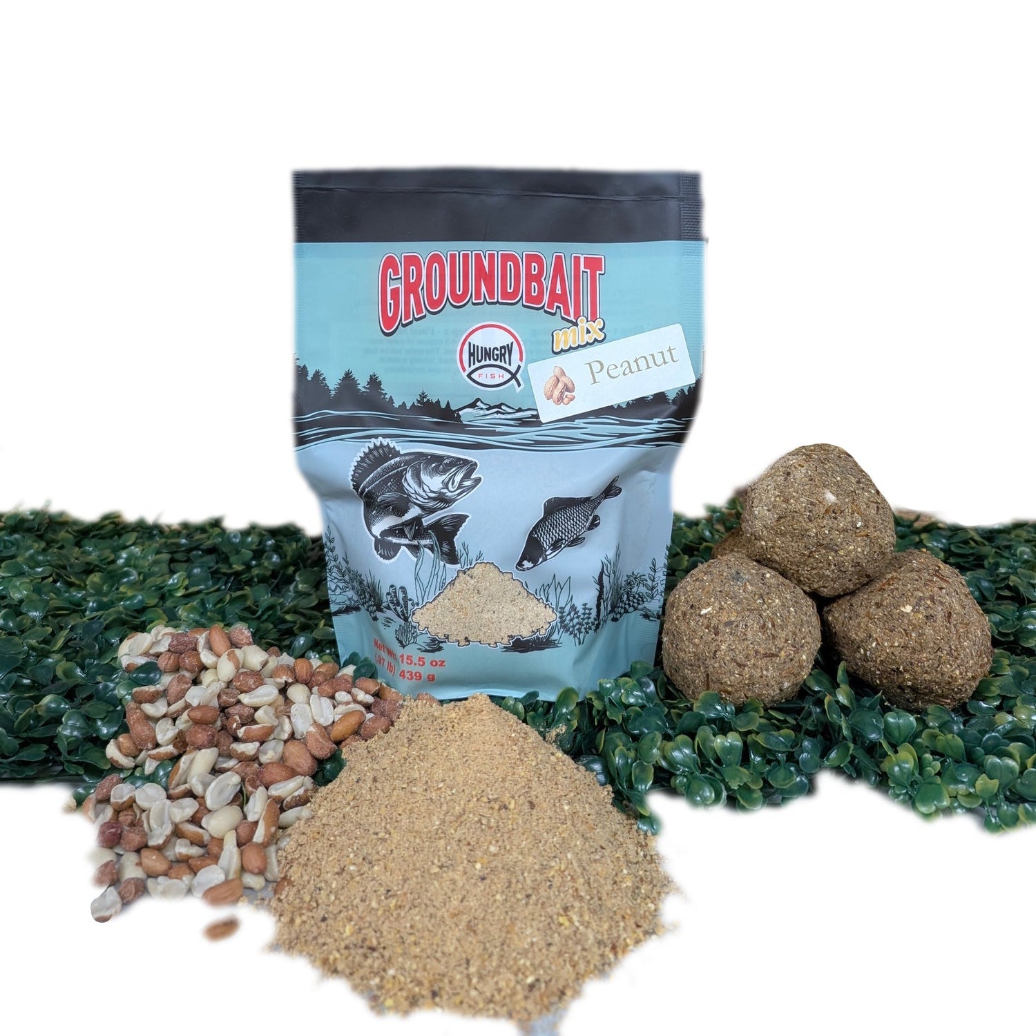 HungryFish GroundBait Mix - 15.9 oz