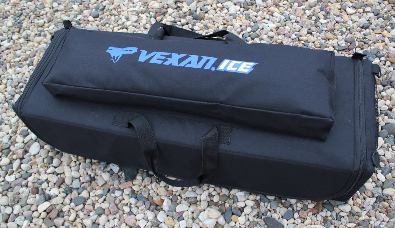 35" Ice Fishing Combo Rod &amp; Reel Tackle Bag