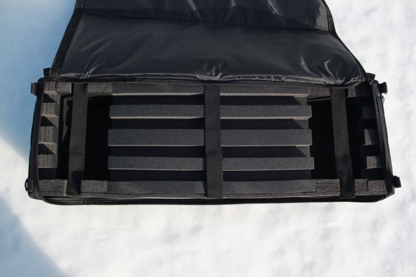 35" Ice Fishing Combo Rod &amp; Reel Tackle Bag