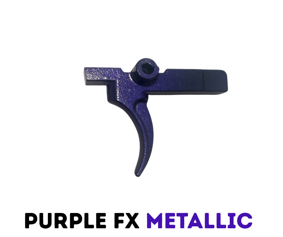 Cerakote Curved Trigger Hoffman Tactical Super Safety  | AR-15 USA Made (trigger Only)
