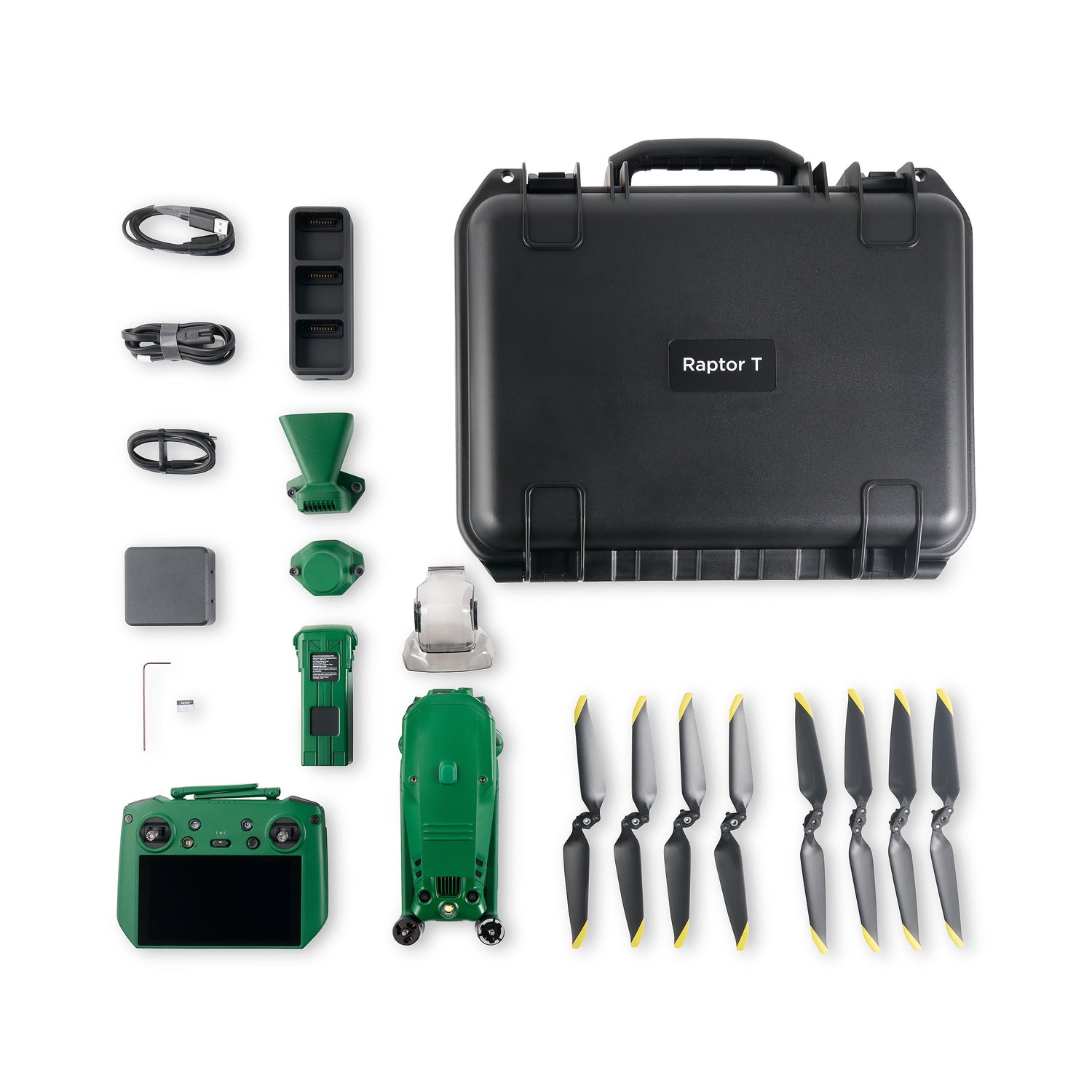 Anzu Raptor T w/ RTK Module, Speaker, &amp; Charging Hub + 1-Year Care Protection