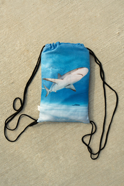 PADI Aware - Shark Close-Up Towel Poncho (Regular)