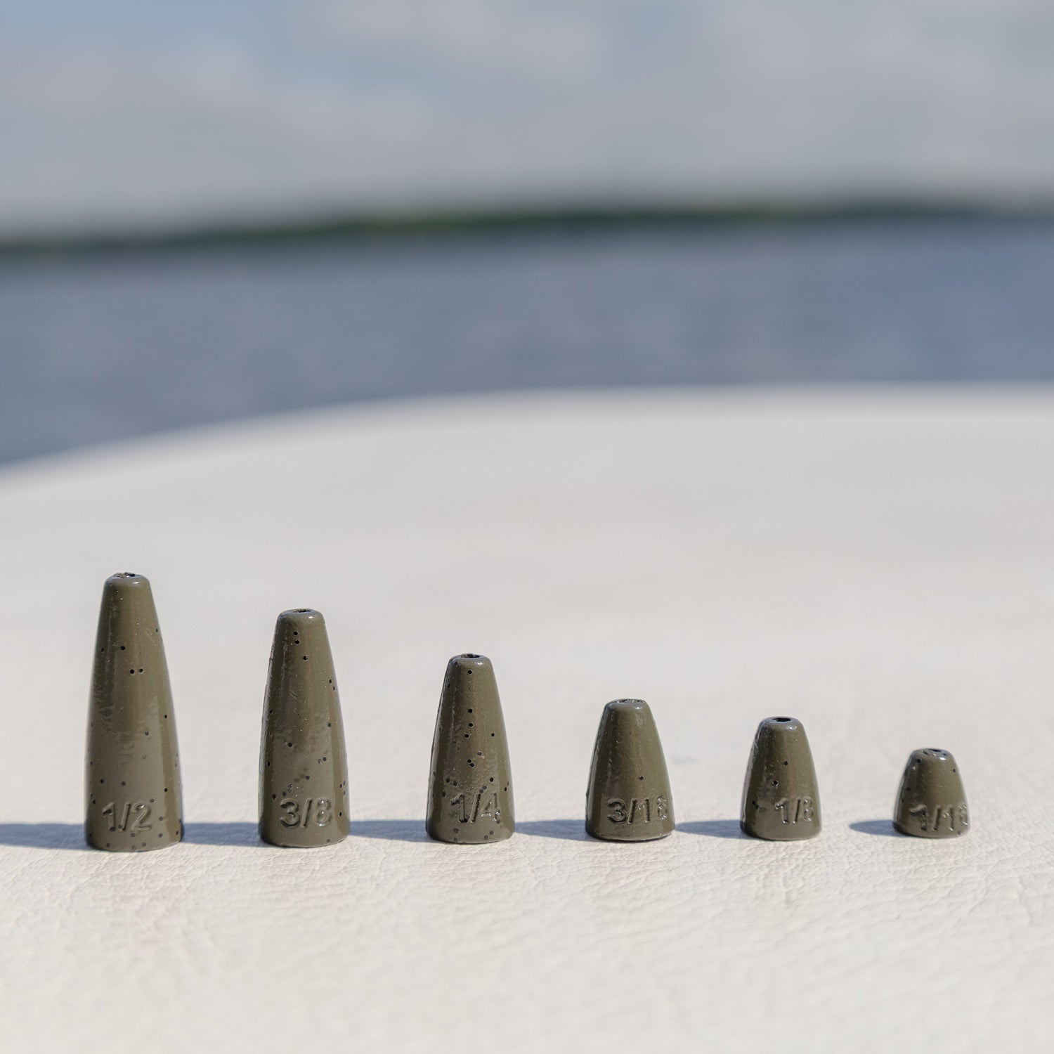 Reaction Tackle Lead Worm Weights (25 pack)