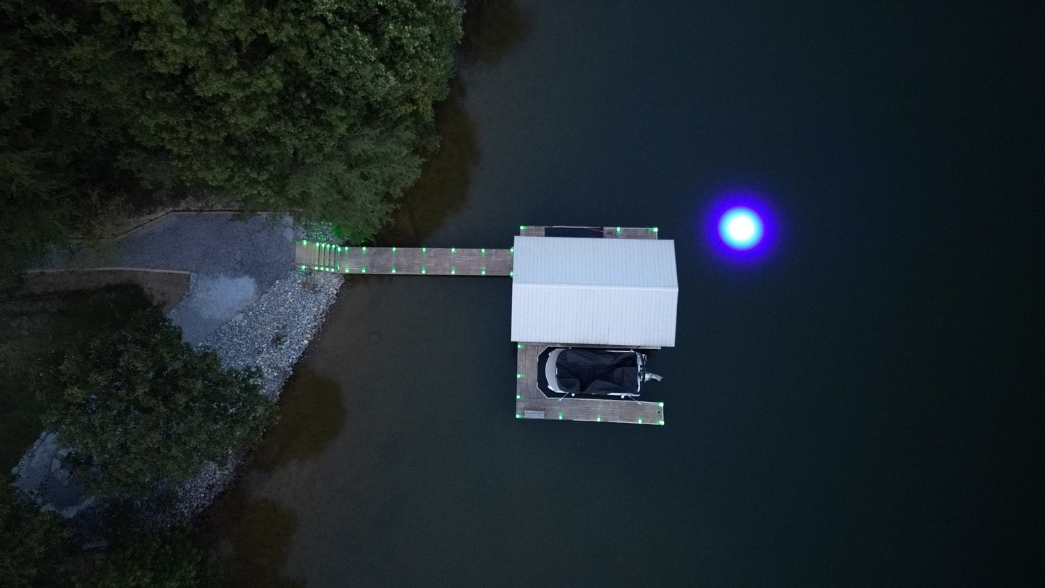 Sea Floor Dock Light-Blue-SF100B