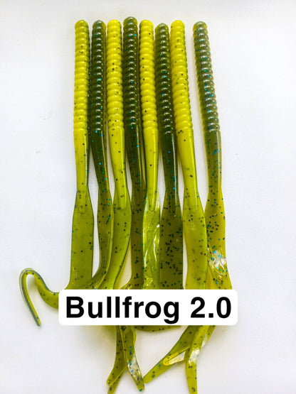 10" Curly Tail Worm