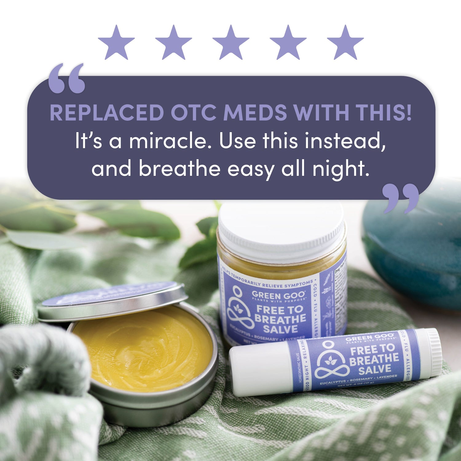 Free To Breathe Natural Decongestant