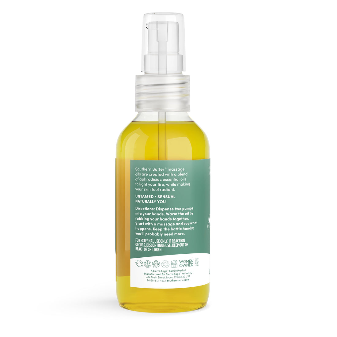 Massage Oil - Clary Sage + Ylang Ylang