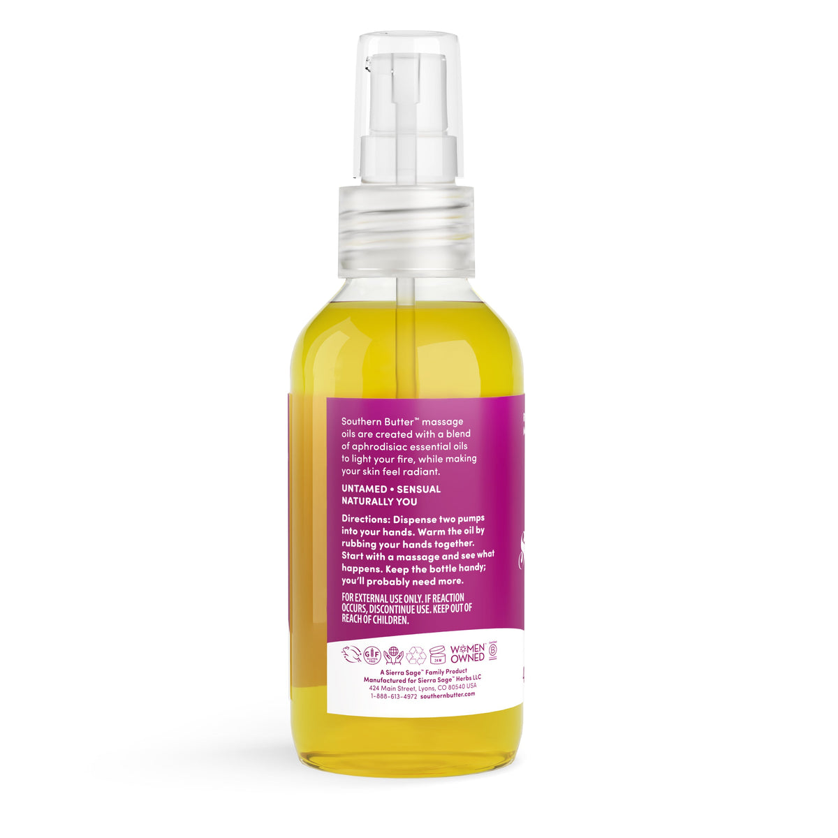 Massage Oil - Rose + Lavender