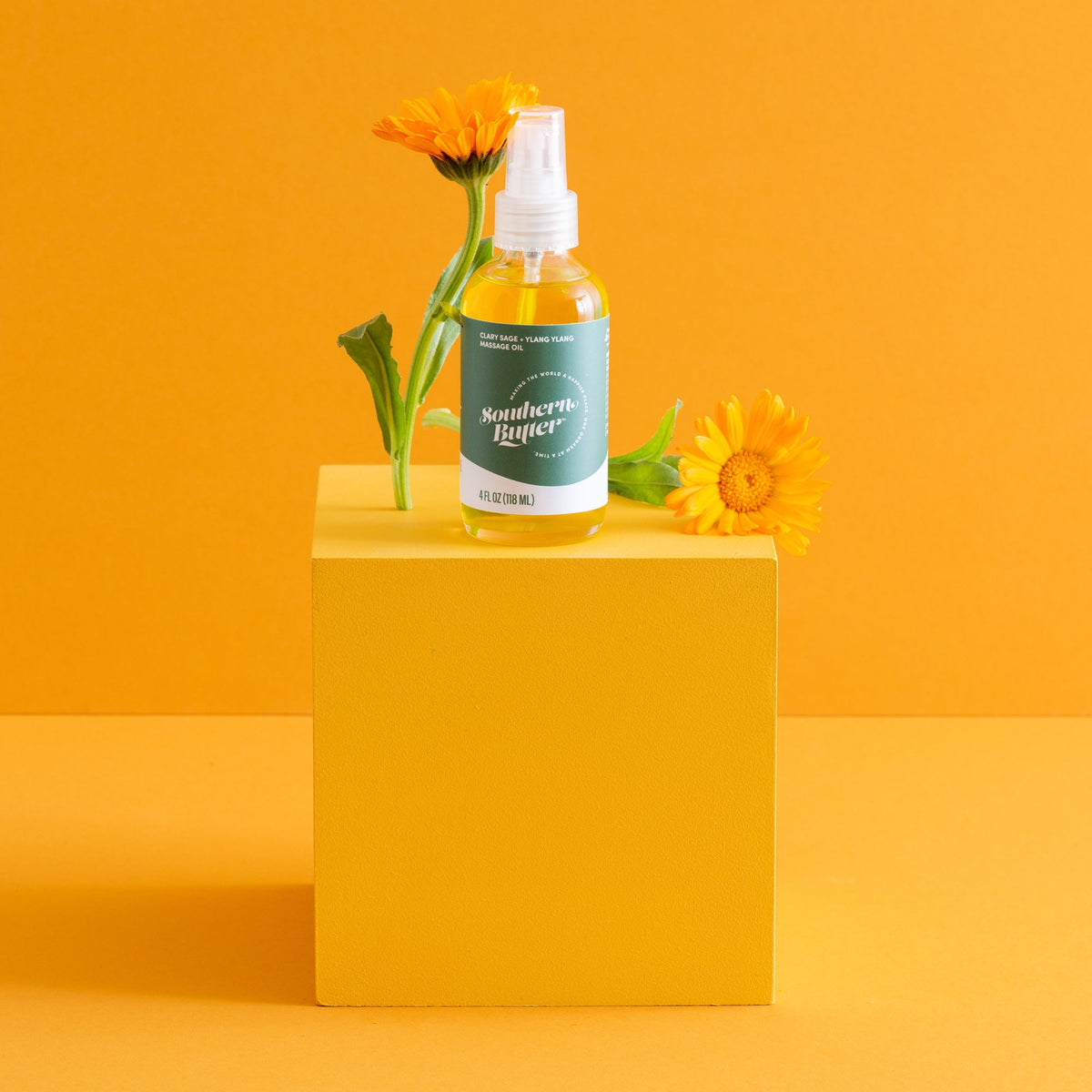 Massage Oil - Clary Sage + Ylang Ylang