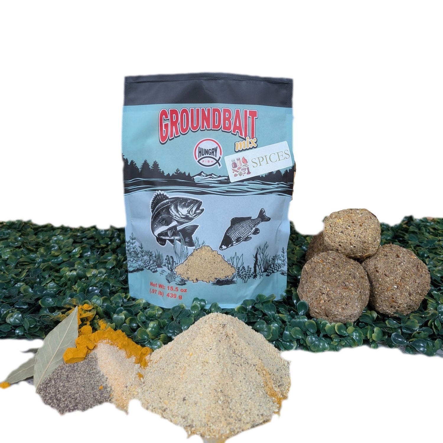 HungryFish GroundBait Mix - 15.9 oz