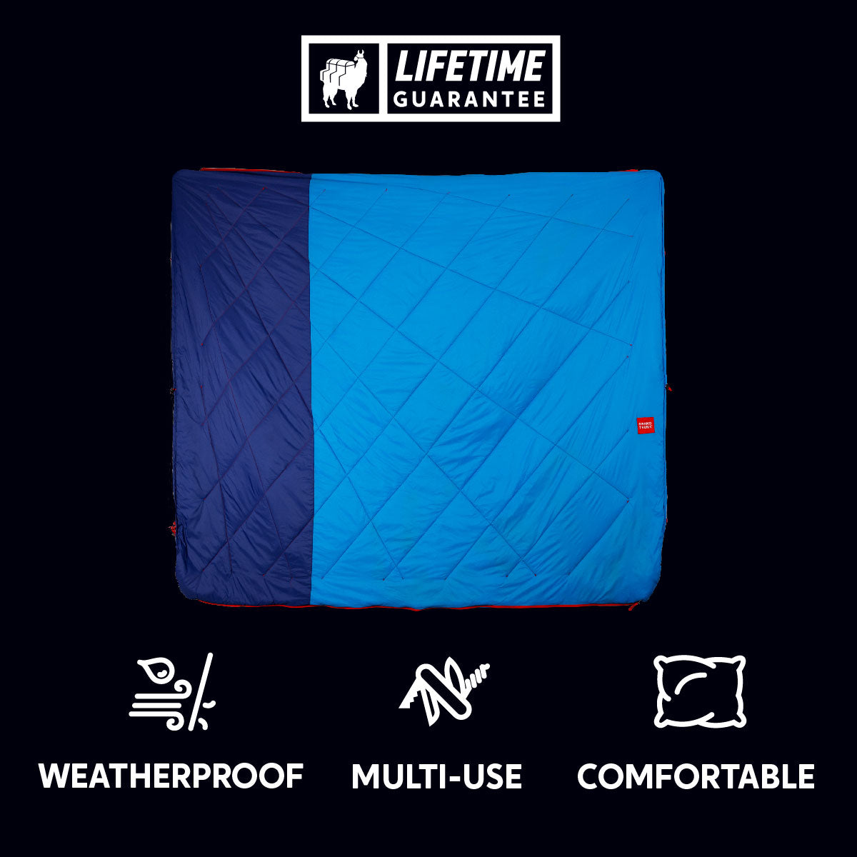 360° ThermaQuilt 3-in-1 Blanket, Sleeping Bag &amp; Hammock Underquilt