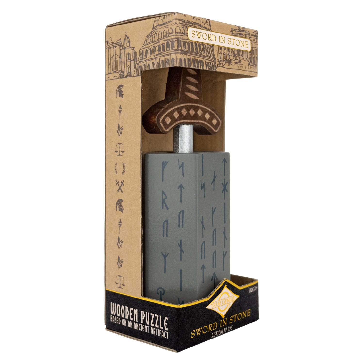 Sword in the Stone - Blind Twist and Turn Puzzle