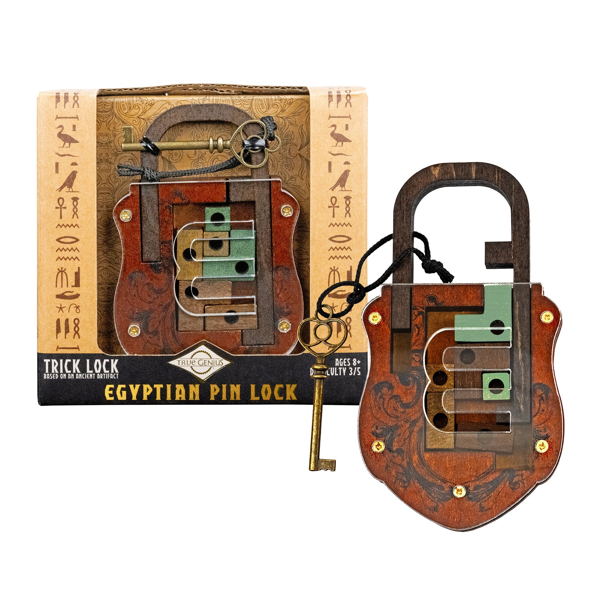 Pin Lock - Unlock the Wisdom of the Pharaohs