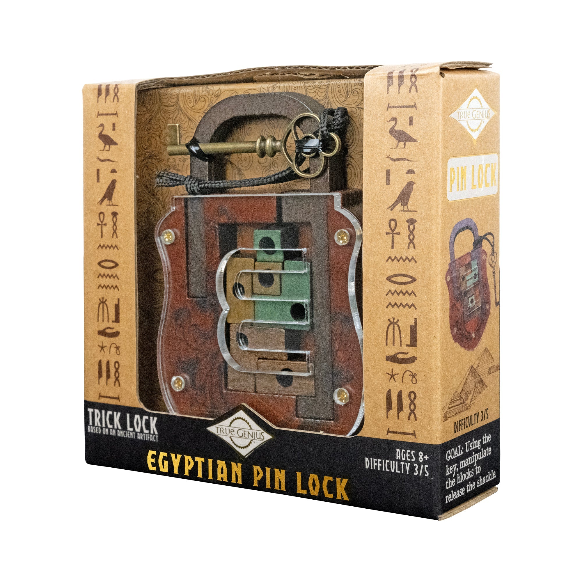 Pin Lock - Unlock the Wisdom of the Pharaohs