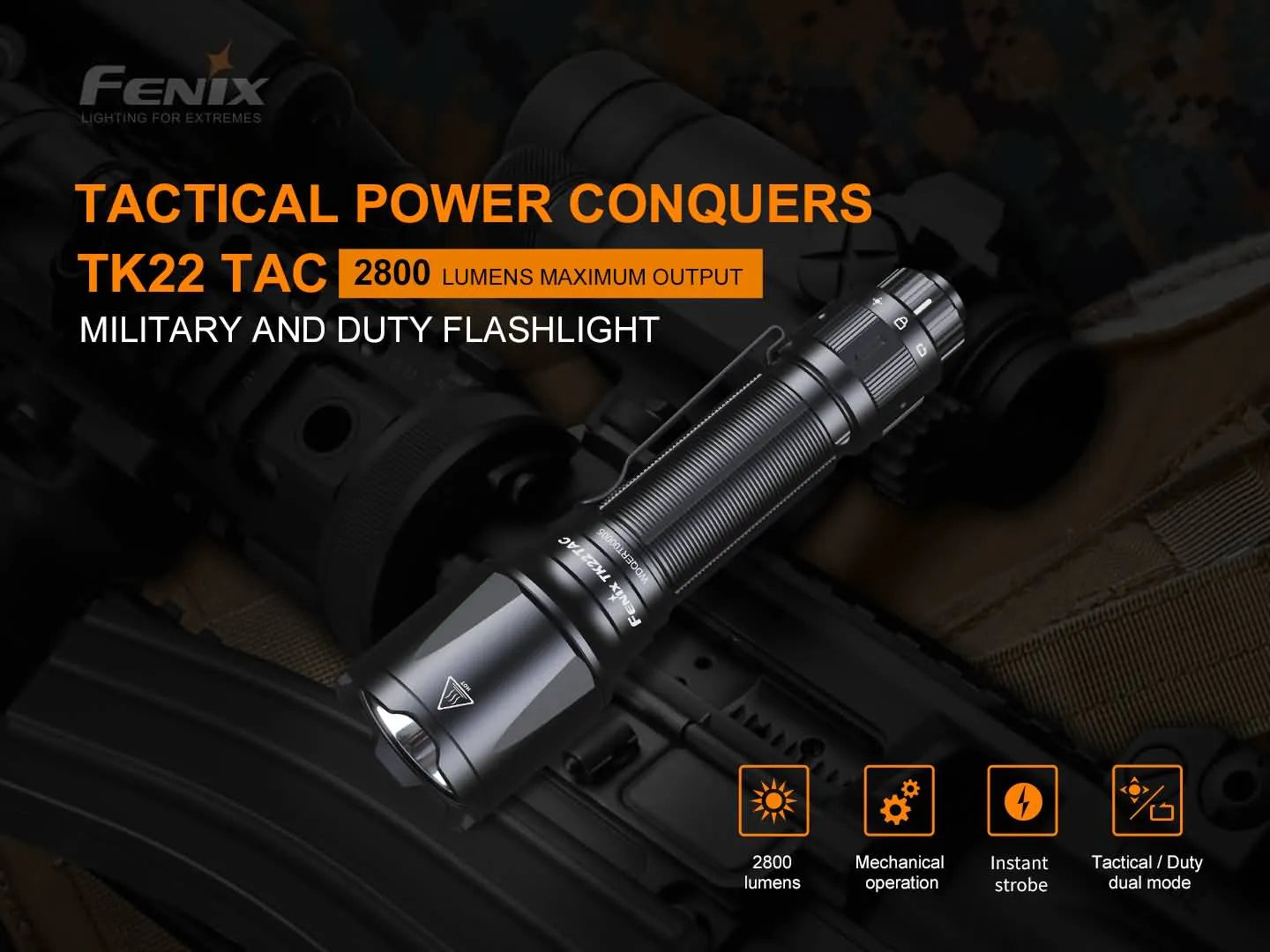 Fenix TK22 TAC - Discontinued