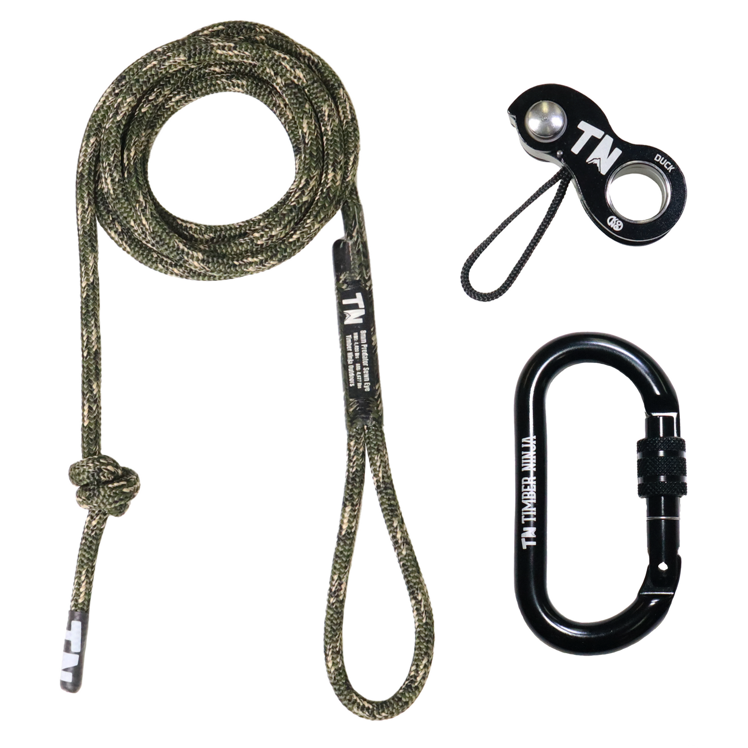 8mm Predator™ Deluxe Sewn Tree Tethers and Lineman&